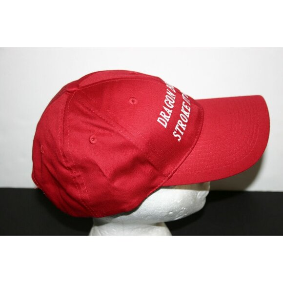 Dragon Boaters Racing hat cap Stroke it better strap red 7 1/2" Port and Company - Picture 5 of 6